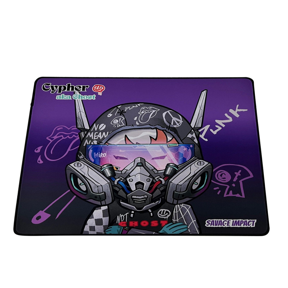 Игровая поверхность для мыши и клавиатуры Bloody BP-45W(CypherGhost) 45х40 см Київ - зображення 2
