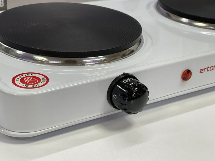 Электроплита Ertone ERT-MN-200-AB 2000 Вт Київ - зображення 2