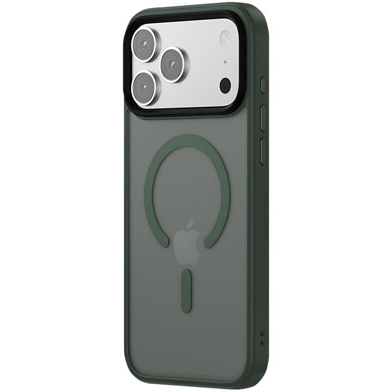 TPU+PC чехол Metal Buttons with MagSafe Colorful для Apple iPhone 17 Pro (6.3") Херсон - зображення 2