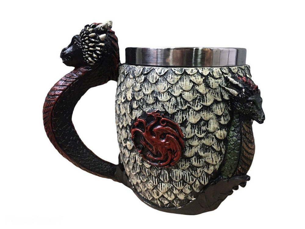 Кружка Чашка Бокал Игра Престолов Fire and Blood Targaryen 3D Дом Таргариен Таргариены Київ - зображення 10