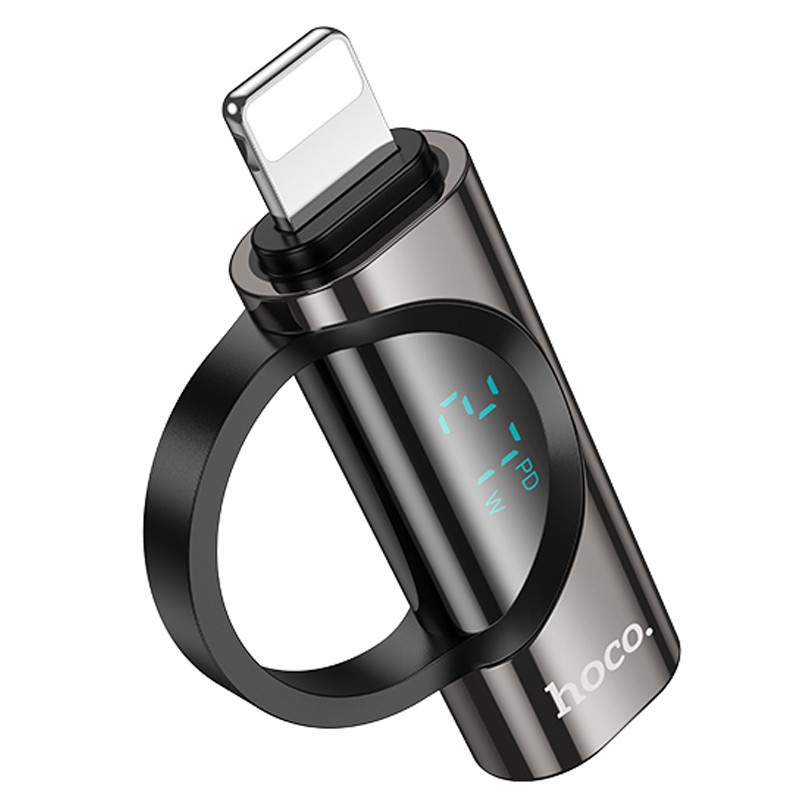 Переходник Hoco UA32B Lightning male to Type-C female display adapter Херсон - зображення 1