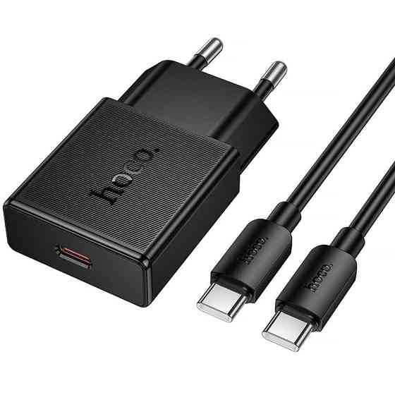 СЗУ Hoco N74 Speed ultra-thin PD25W (1USB-C) + кабель Type-C to Type-C Херсон