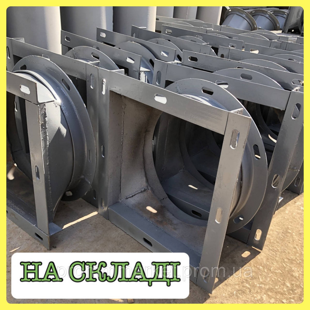 Патрубок переходной Ø220 на 200х200 Днепр - изображение 1