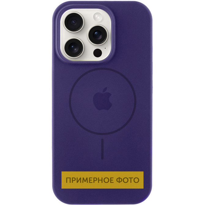 Чехол Silicone Case Full Protective (AA) with MagSafe для Apple iPhone 15 (6.1") Херсон - зображення 1
