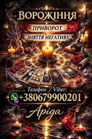 Ясновидиця Львів. Любовна магія і зняття негативу. Львів