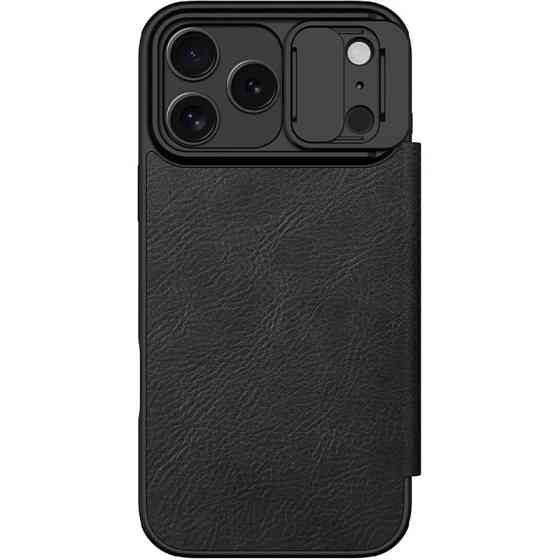 Кожаный чехол-книжка Nillkin Qin Pro Camshield для Apple iPhone 17 Pro (6.3") Херсон
