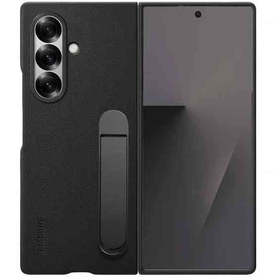 Кожаный чехол Leather Case (AAA) with stand для Samsung Galaxy Z Fold7 Херсон