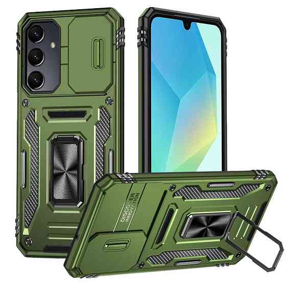 Ударопрочный чехол Camshield Army Ring для Samsung Galaxy A37 5G / A36 5G / A56 5G Херсон
