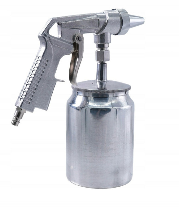 Пистолет пескоструйный пневматический нижн.метал.бачок AIRKRAFT PS-7R Харьков - изображение 2