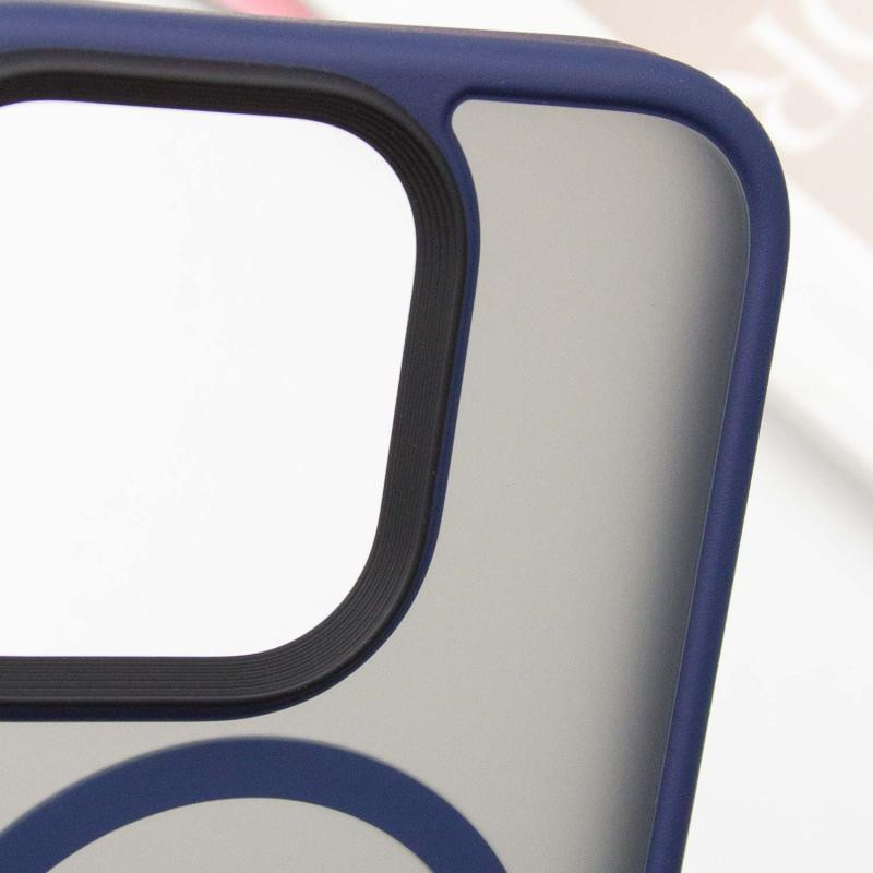 TPU+PC чехол Metal Buttons with MagSafe для Apple iPhone 16 Pro Max (6.9") Херсон - зображення 11