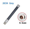 Антенна 4340-6300MHz 6dBi, до 100 Вт, 20 см, N-male, серая. Смотрите графики КСВ, Днепр