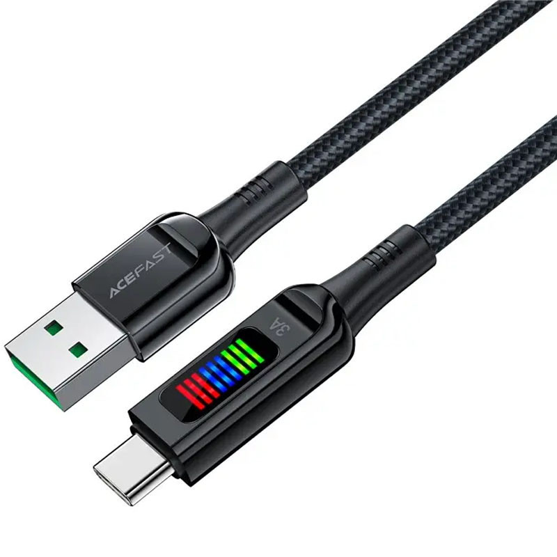 Дата кабель Acefast C7-04 USB-A to USB-C zinc alloy (1.2m) Херсон - изображение 2