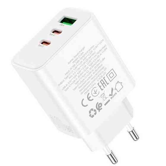 СЗУ Hoco C126A PD40W+QC3.0 (1USB/2Type-C) Херсон