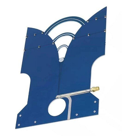 Антенна UWB 420MHz-10GHz 4-11dBi, до 50W, компланарная линейная, SMA-female разъем (10908) Дніпро - зображення 7
