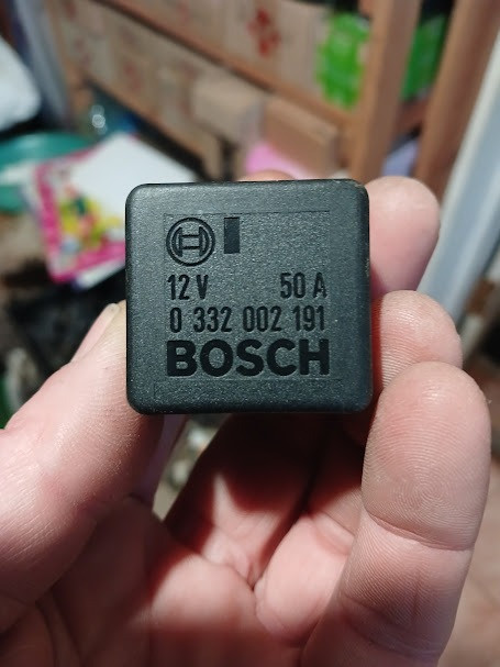 Реле БОШ 0332002191, 12V, 50А, Оригінал, Bosch 0 332 002 191 Вінниця - зображення 2