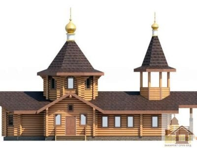 Екологічні дерев’яні церкви у стилі традиційної архітектури — зруби під ключ Одеса - зображення 3