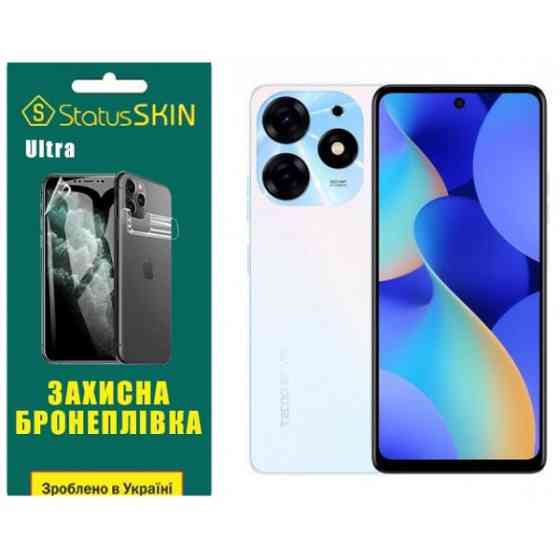 Поліуретанова плівка StatusSKIN Ultra на екран Tecno Spark 10 Pro Глянцева (Код товару:31124) Харків
