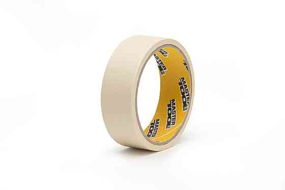 Лента малярная универсальная MASTERTOOL GripBond Easy 30 мм×15 м белая 79-9942 Харьков