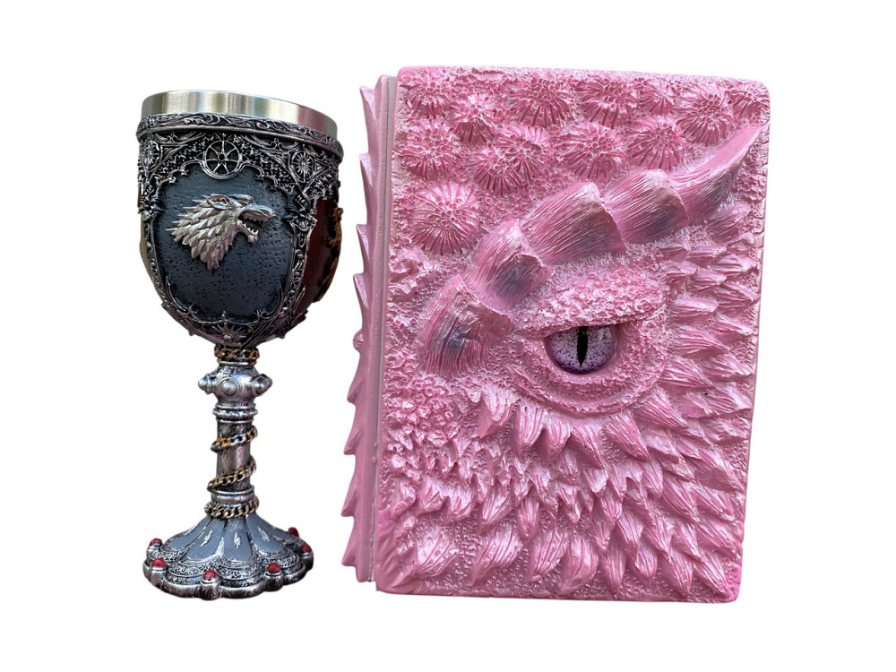 Подарочный набор Бокал 3 Игра Престолов и Блокнот 3 «Дракон Единорога» Київ - зображення 1