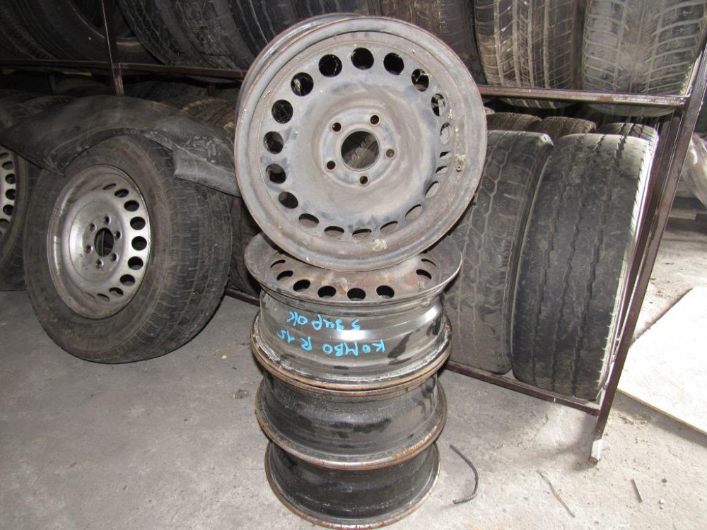 Диск колесный металлический Opel Combo R15 2001-2011 Ковель - зображення 2