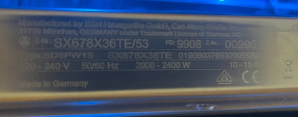 2020рік Посудомийка Siemens 86х60см посудомoйка Made In Germany ідеальна укр ру меню Бережани - зображення 4