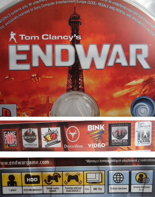 Гра Tom Clancy`s.EndWar (Sony PlayStation3) Львов - изображение 5