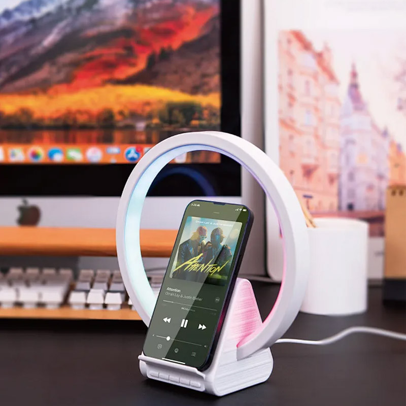 БЗУ WIWU Wi-W021 2 in 1 Wireless Charger+Bluetooth Speaker Херсон - изображение 5