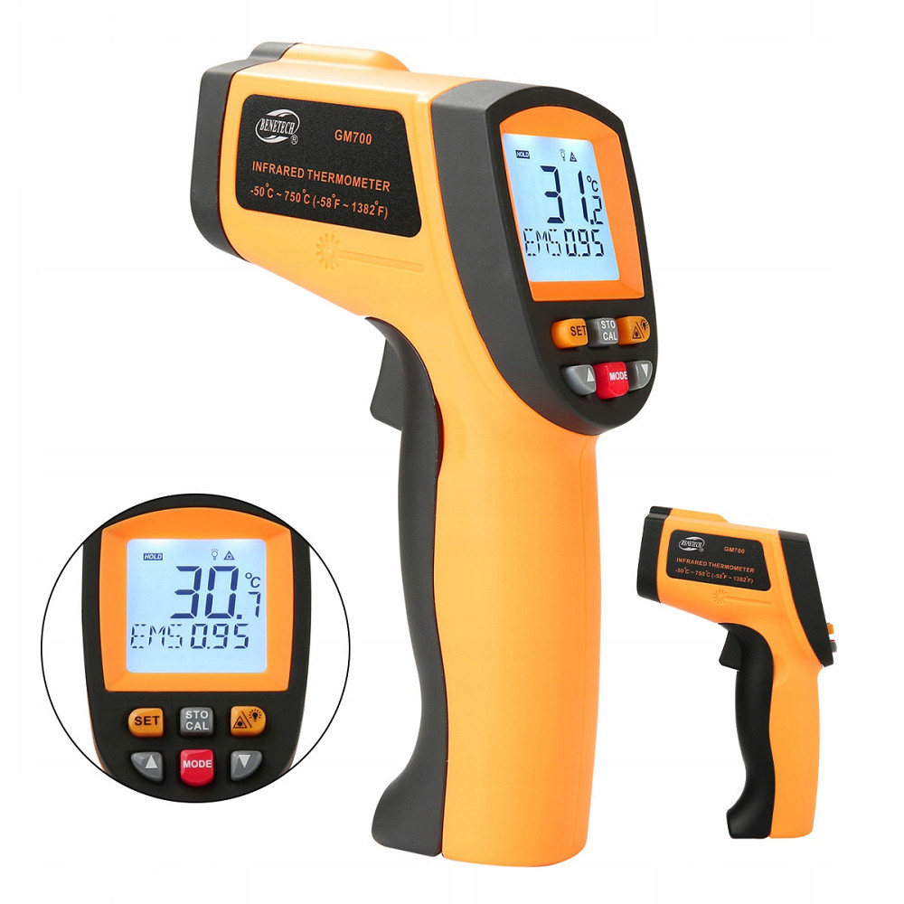Инфракрасный термометр (пирометр) -50-750°C BENETECH GM700 Харьков - изображение 7