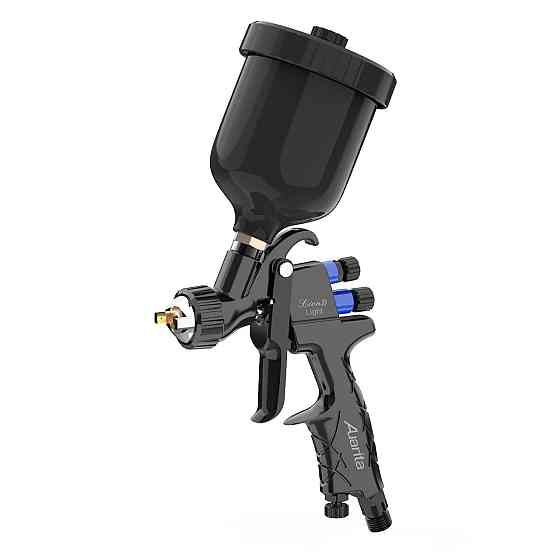 Пистолет красящий пневматический LVMP верх.пласт.бачок 250мл, форсунка-0,8мм AUARITA LION-B-LIGHT-0. Харків