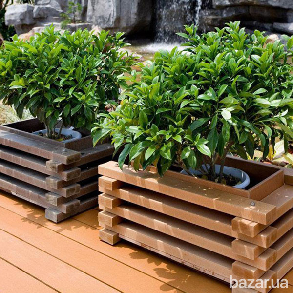 Кашпо из дерева для цветов, овощей и фруктов. Кашпо з дерева. Киев - изображение 6