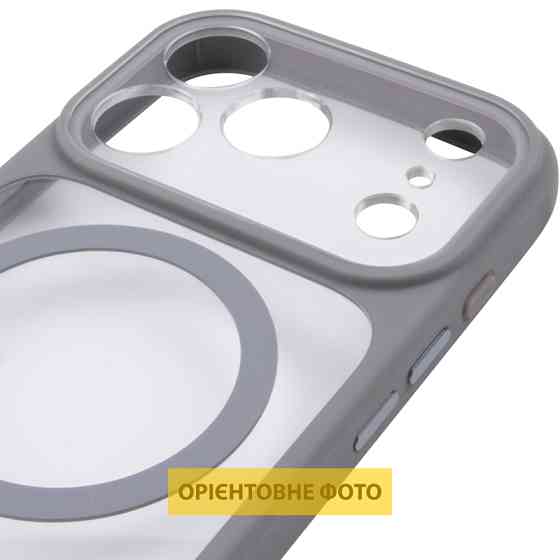 Чехол TPU+PC GETMAN Moon Clear with MagSafe для Apple iPhone 15 Pro (6.1") Херсон