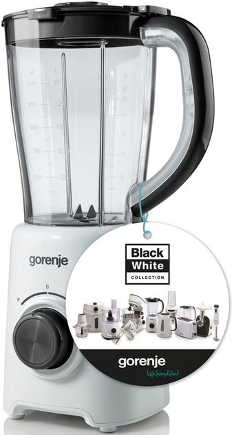 Блендер стационарный Gorenje B500XG 500 Вт белый Киев - изображение 5