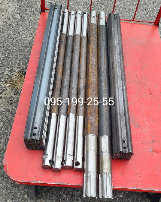 Скребок (планка) ПРТ 102.714. Вал ведучий ПРТ 10.02.638. Вал ведений ПРТ-10 КОД 20.601 Запоріжжя - зображення 1