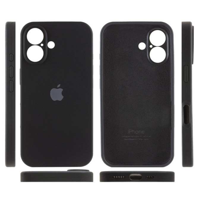 Чехол Silicone Case Full Camera Protective (AA) для Apple iPhone 16 (6.1") Херсон - зображення 4