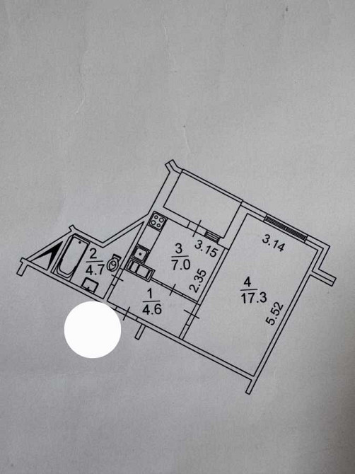 продажа 1-к квартира Киев, Дарницкий, 57950 $ Киев - изображение 10