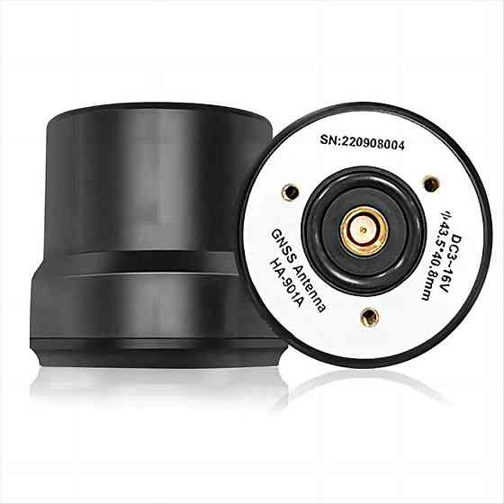 Антенна GPS квадрифилярная спиральная HA-901A RTK Rover, LNA 35dBi, RHCP, SMA-male, GPS GLONASS Gali Дніпро