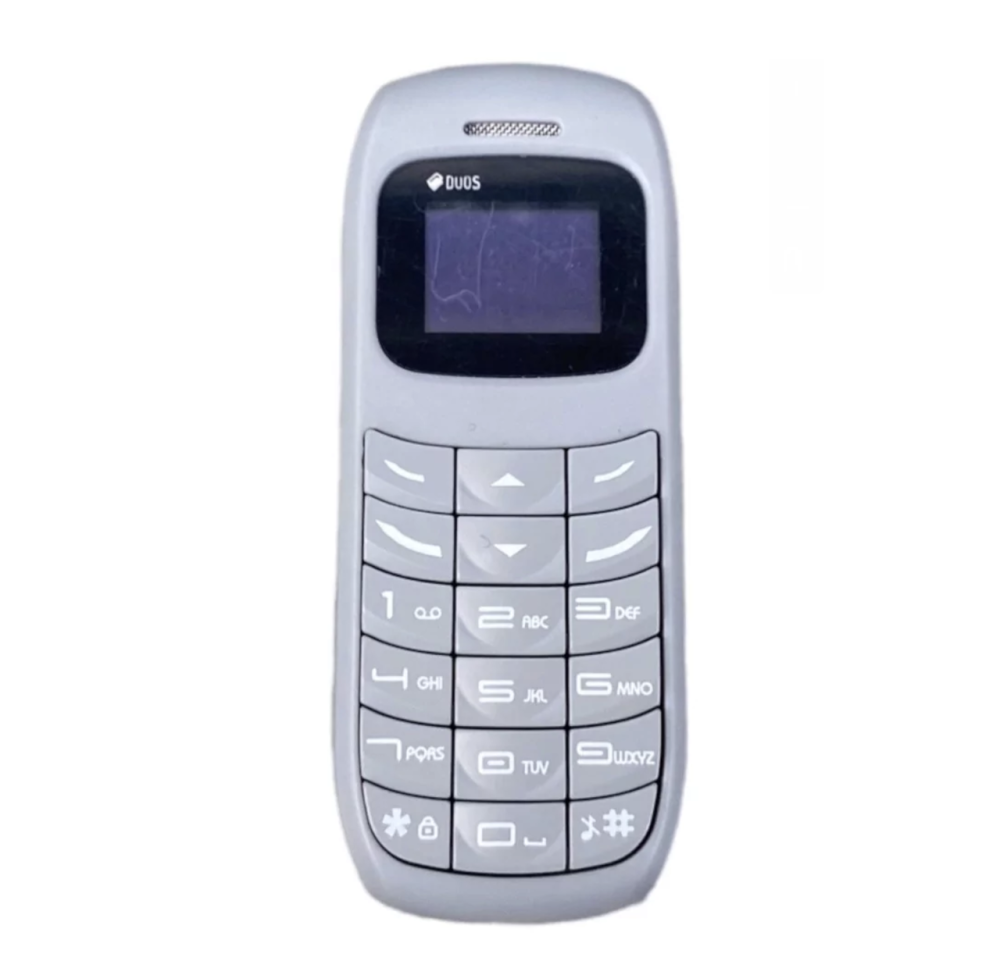 Карманный мини-телефон L8STAR BM70 беспроводная Bluetooth-гарнитура 2SIM Серый Київ - зображення 7