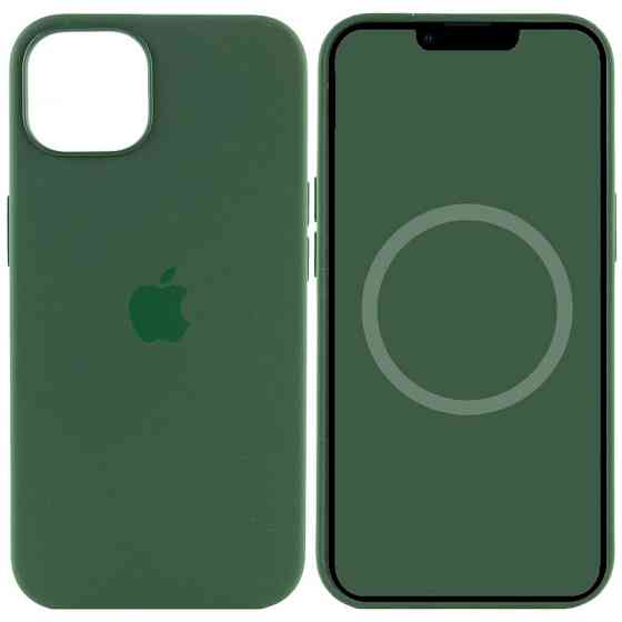 Чехол Silicone case (AAA) with Magsafe and Animation для Apple iPhone 13 (6.1") Херсон