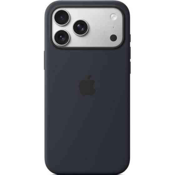 DM Чохол Silicone Case Thin Circle with MagSafe для iPhone 17 Pro Max Black Харьков