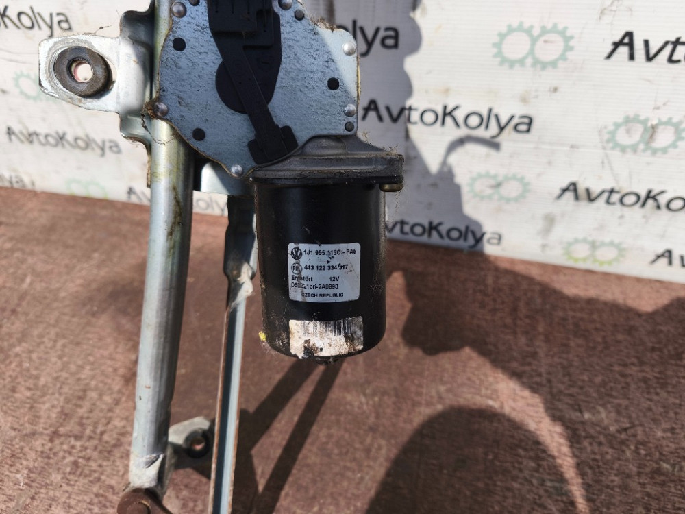 Трапеция дворников с моторчиком Seat Leon 1998-2005 (1J0955325A) Ковель - изображение 3