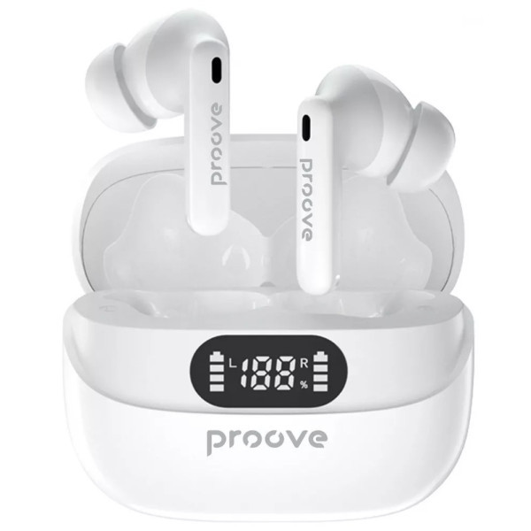 Bluetooth-гарнітура Proove Digital Pro TWS with ANC APP White (TWAP54002202) (Код товару:40807) Харьков - изображение 1