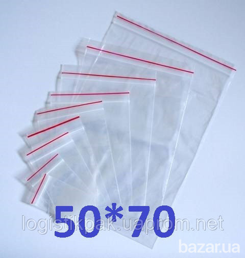 Пакет Зиплок 50x70 Харків - зображення 1