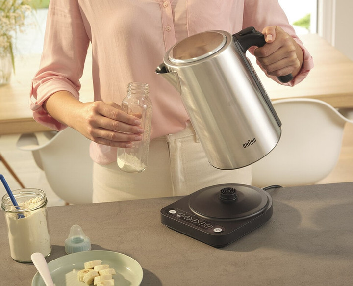 Электрочайник Braun WK 5205 BK 1.7 л серебристый Киев - изображение 6