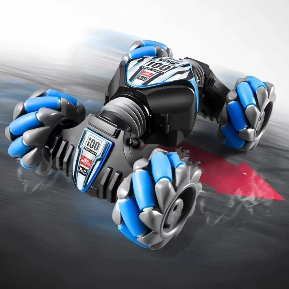 Радиоуправляемая аккумуляторная машинка-перевертыш с пультом управления и световыми эффектами Одесса - изображение 1