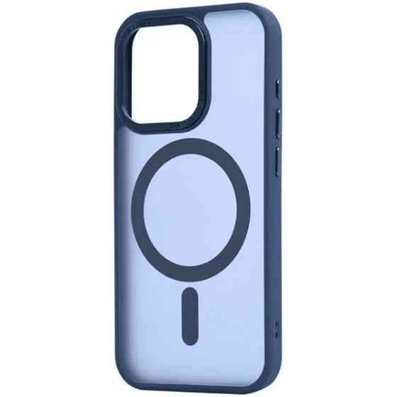DM Чохол OC Matte Case with MagSafe для iPhone 11 Dark Blue Харьков