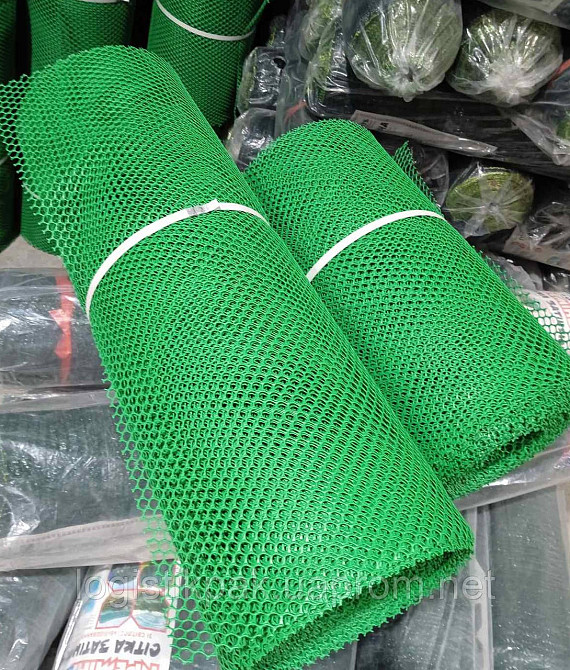Сетка пластиковая 6*8мм 0,5м*30м зелёная Сота Харків - зображення 3