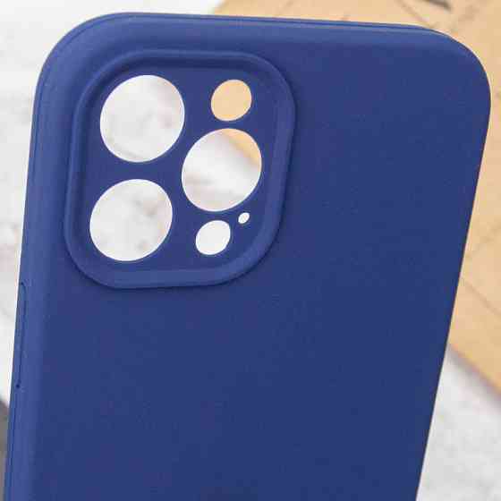 Чехол Silicone Case Full Camera Protective (AA) NO LOGO для Apple iPhone 12 Pro (6.1") Херсон