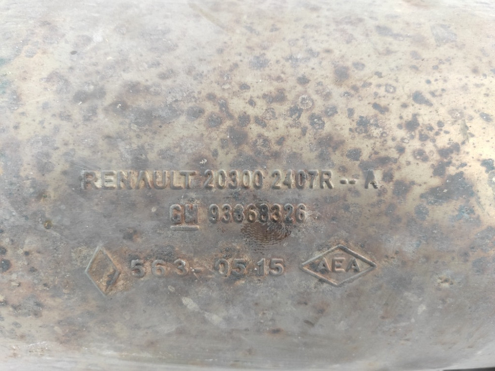 Глушитель Renault Trafic III 2014-2019 (203002407R) Ковель - зображення 2