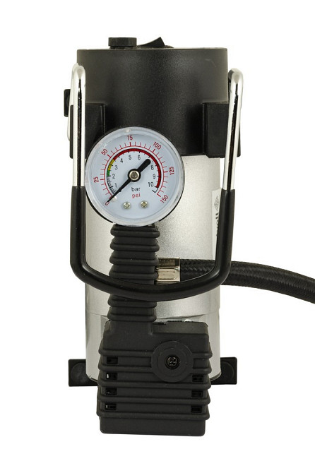 Компрессор автомобильный WERTVOLL 12 V 150 PSI 8 A 100 Вт 37 л/мин сумка AC-2137 Харків - зображення 2