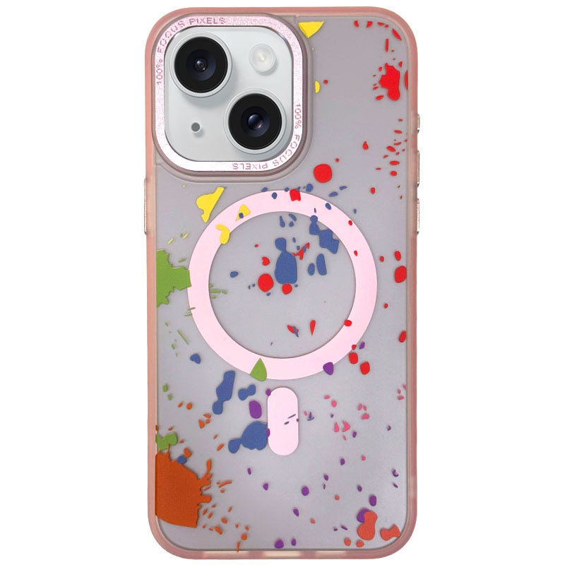 Чехол TPU+PC Flush with MagSafe для Apple iPhone 14 (6.1") Херсон - изображение 1